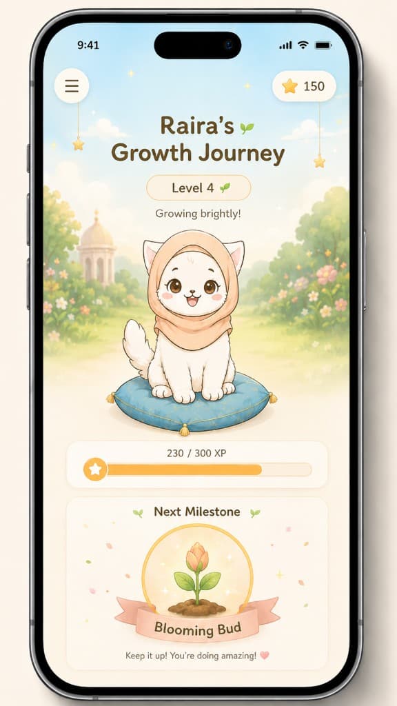 Raira Growth screen